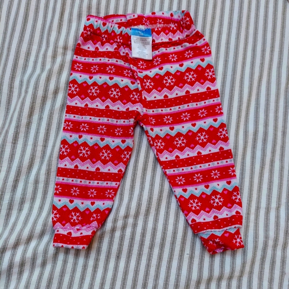 Fair Isle print soft pants